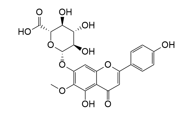 Hispidulin 7-O-glucuronide