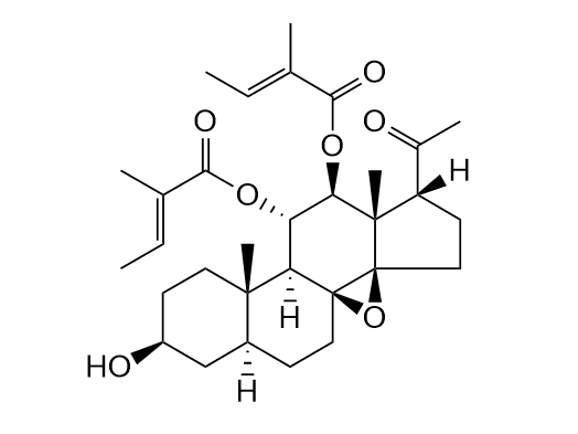 11alpha,12beta-di-O-tigloyl-tenacigenin B