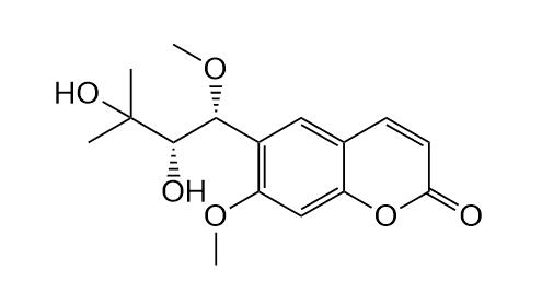 6-[2,3-Dihydroxy-1-methoxy-3-methylbutyl]-7-methoxycoumarin)