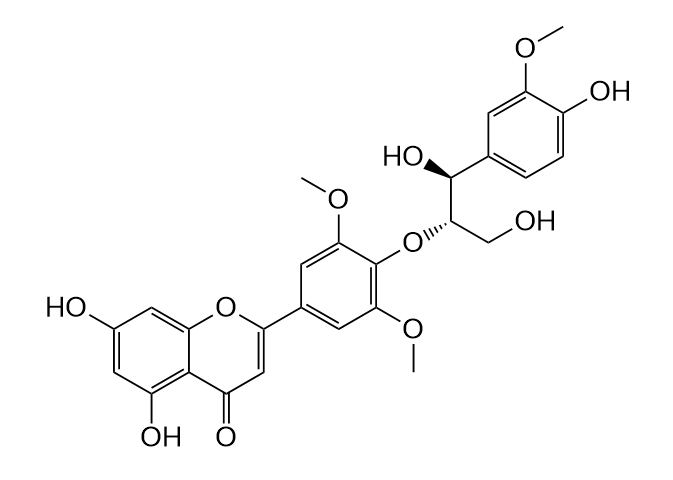 Tricin 4'-O-(threo-beta-guaiacylglyceryl)ether