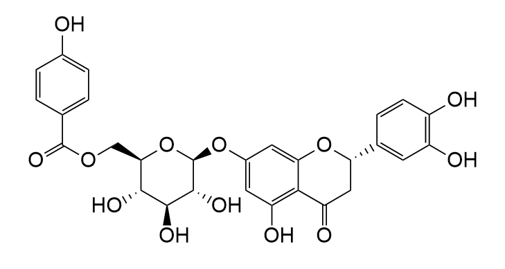Eriodictyol 7-O-(6''-O-p-Hydroxyphenyl)-beta-D-glucopyranoside