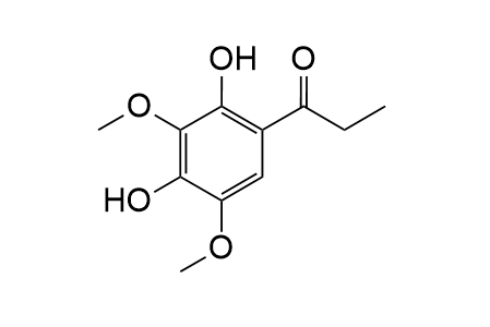 4-Hydroxy-5-propionyl-1,3-di-O-methylpyrogallol