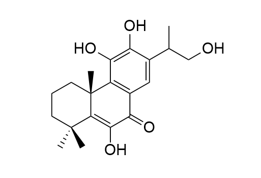 6,11,12,16-Tetrahydroxy-5,8,11,13-abitetetraen-7-one
