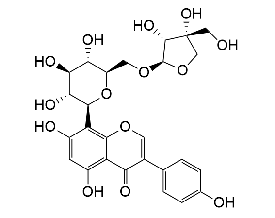 Genistein-8-C-apiosyl (1��6)-glucoside