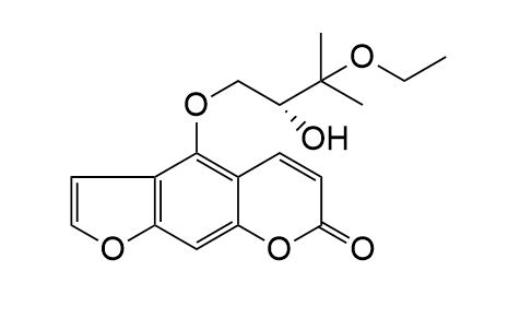 Oxypeucedanin hydrate-3''-ethyl ether