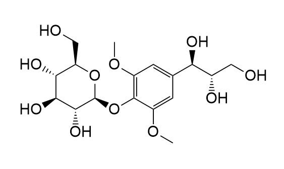 erythro-1-C-Syringylglycerol 4-O-beta-D-glucopyranoside