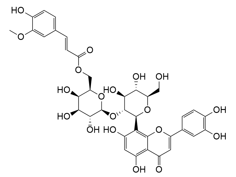 2"-O-(6'''-O-feruloyl)-galactopyranosylorientin