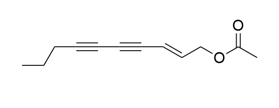 1-Acetoxy-2-ene-(E)-4,6-decandiyne