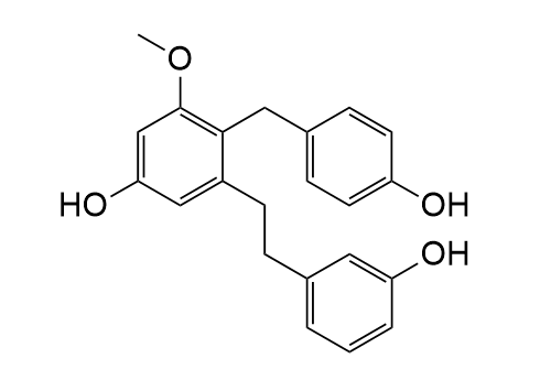 3',5-dihydroxy-2-(p-hydroxybenzyl)-3-methoxybibenzyl