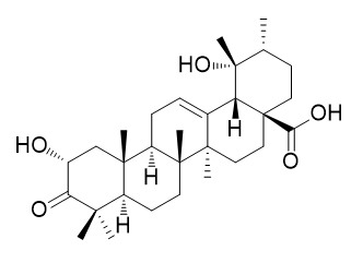 2alpha,19alpha- Dihydroxy-3-oxo-urs-12-en-28-oic acid