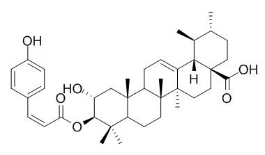 3-beta-O-(cis-p-Coumaroyl)corosolic acid