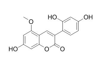 7,2',4'-Trihydroxy- 5-methoxy-3-phenylcoumarin