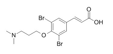 3,5-Dibromo- 4-[3-(dimethylamino)propoxy]cinnamic acid