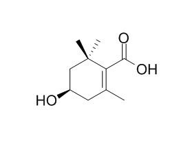 4-Hydroxy-2,6,6-trimethyl- 1-cyclohexenecarboxylic acid