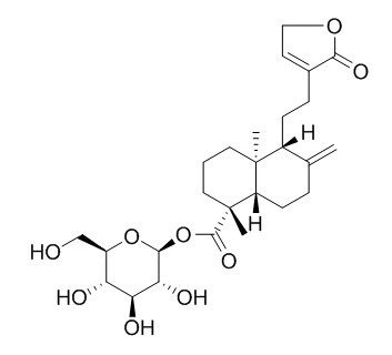 19-[(beta-D-glucopyranosyl)oxy]- 19-oxo-ent-labda-8(17),13-dien-16,15-olide