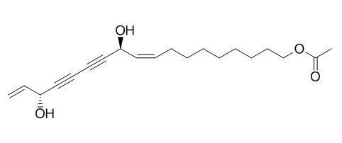 1-Acetoxy-9,17-octadecadiene- 12,14-diyne-11,16-diol