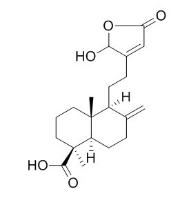 16-Hydroxy-8(17),13- labdadien-15,16-olid-19-oic acid