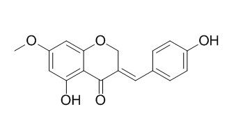 5-Hydroxy-7-methoxy-3-(4- hydroxybenzylidene)chroman-4-one