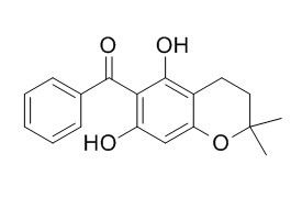 6-Benzoyl-5,7- dihydroxy-2,2-dimethylchromane