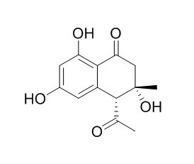 4-(cis)-Acetyl-3,6,8-trihydroxy-3- methyldihydronaphthalenone