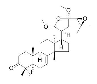 21,23:24,25-Diepoxy-21,23- dimethoxytirucall-7-en-3-one