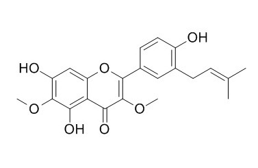 5,7,4'-Trihydroxy- 3,6-dimethoxy-3'-prenylflavone