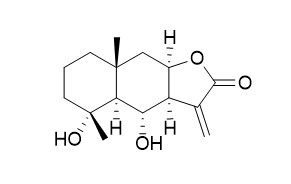 4alpha,6alpha- Dihydroxyeudesm-11(13)-en-12,8beta-olide