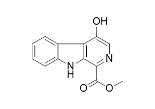 4-hydroxy-1- methoxycarbonyl-beta-carboline