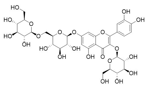 Quercetin 3-O-beta-D-glucose-7-O-beta-D-gentiobiosiden