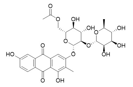1,3,6-Trihydroxy-2-methylanthraquinone 3-O-(6'-O-acetyl)-��-L-rhamnosyl-(1��2)-��-D-glucoside
