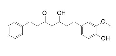 5-Hydroxy-7-(4'-hydroxy-3'-methoxyphenyl)-1-phenyl-3-heptanone