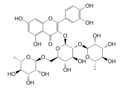 Quercetin 3-O-rutinoside-(1��2)-O-rhamnoside