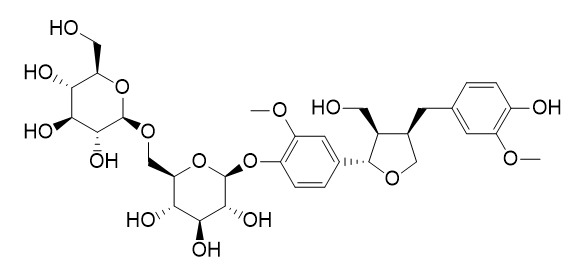 (+)-Lariciresinol 4'-O-beta-D-Glucopyranosyl-(1��3)-beta-D-glucopyranoside
