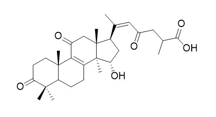Lanosta-8,20(22)-dien-26-oic acid, 15-hydroxy-3,11,23-trioxo-, (15alpha,20Z)-