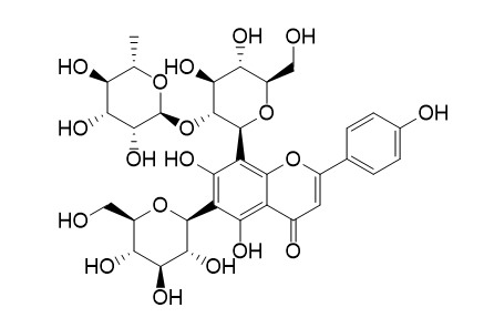 Apigenin-6-C-beta-D-glucopyranosyl-8-C-[alpha-L-rhamnopyranosyl-(1��2)]-beta-glucopyranoside