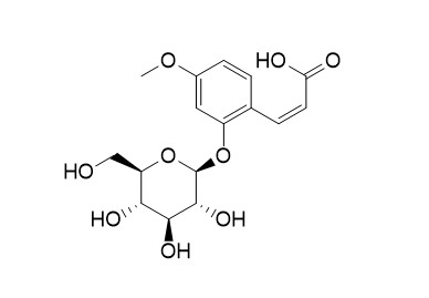 cis-2-Hydroxy-4-methoxycinnamic acid 2-glucoside