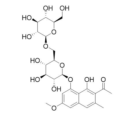 Torachrysone gentiobioside