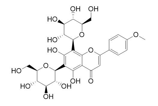 6,8-Di-C-beta-D-glucopyranosylacacetin